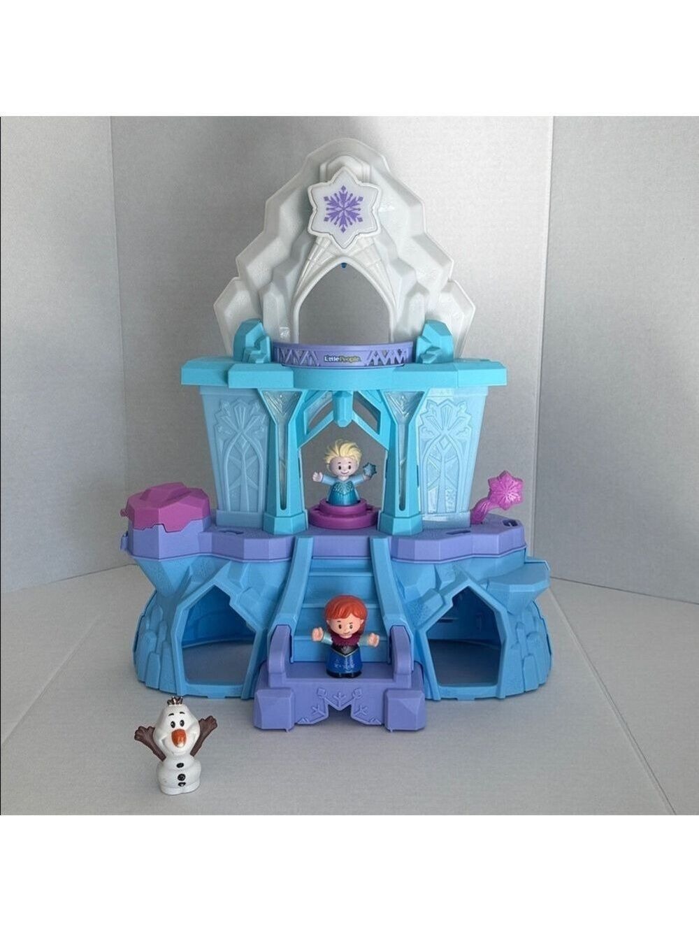 Disney Frozen Elsa’s Anna Enchanted Musical Lights Palace Little People Playset